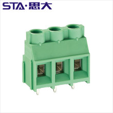Straight 2 3 Pins spacing 7.62mm PCB Screw Terminal Block 300V 16A ul certification connector